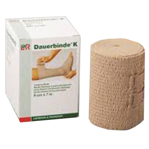 Kompressionsbind - Dauerbind - 8cm x 7 m - Beige