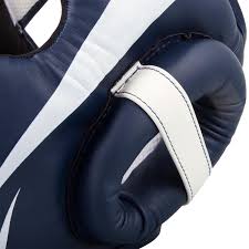 Boksehjelm - Venum - 'Elite' - Navy-Hvid