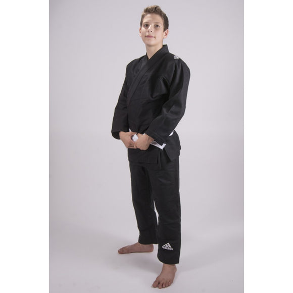BJJ Dragt - Adidas - Challenge 2.0 IBJJF, Børne - Sort