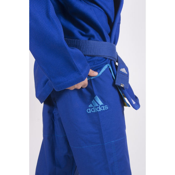 Bjj Dragt - Gi - Børn - Adidas BJJ - 'JJ350' - Blå