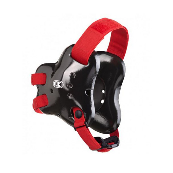Ørebeskytter - Cliff Keen Earguard - Fusion - sort-rød