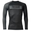 Rash Guard - Tatami Fightwear - 'Essential 3.0' - Black/Grey