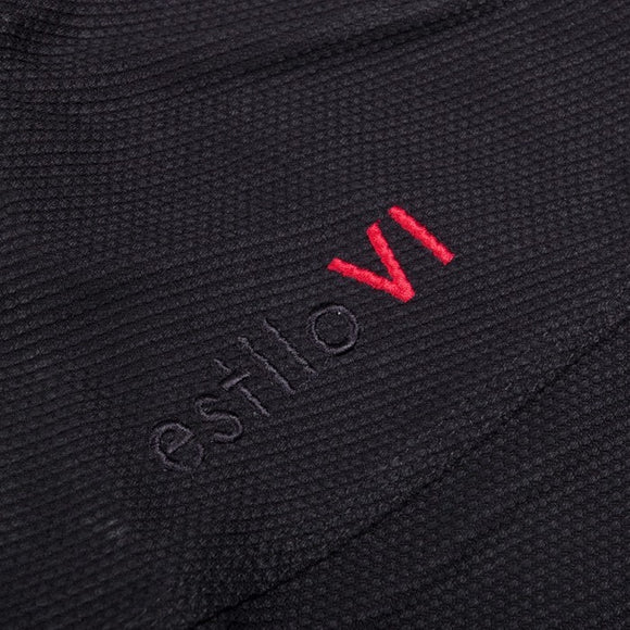BJJ gi - Ladies Estilo 6.0 Black & Black - Sort / Sort