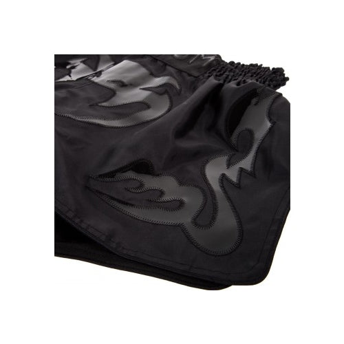 Muay Thai Shorts - Venum - 'Inferno' - Sort Sort