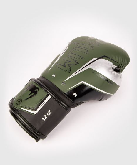 Boksehandsker - Venum - 'Elite Evo' - Khaki/Sølv