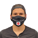 Mundbind - Nippon Sport - 'Passion Logo' - Sort