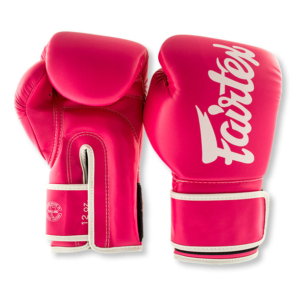 Fairtex - BGV14 Pink hvidt Logo