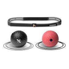 Bokseredskab - Hayabusa - 'Reflex Ball Kit' - Sort/Rød