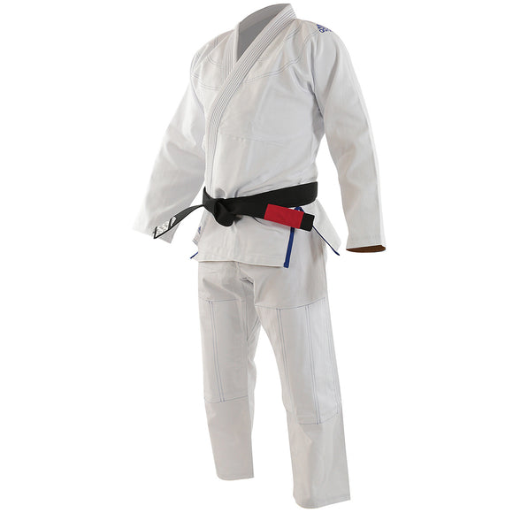 BJJ Dragt - Adidas BJJ - JJ350 - Børn, Hvid