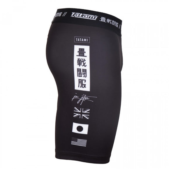 Kompressionsshorts - Tatami Fightwear - 'Kanagawa' - Sort