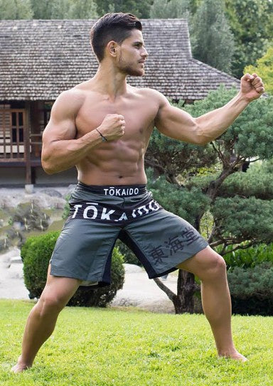 Board Shorts - Tokaido Athletic Elite Training - Oliven/sort