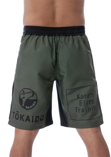 Board Shorts - Tokaido Athletic Elite Training - Oliven/sort