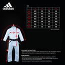 Karate Dragt - Gi - Adidas Karate - 'AdiZero' - WKF - Hvid