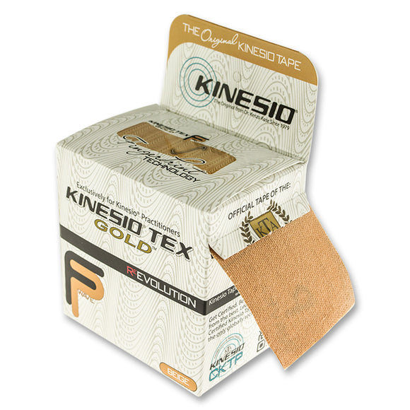Kinesiotape - Kinesio Tex - 'Tex Gold FP 5m' - 5CM - Beige