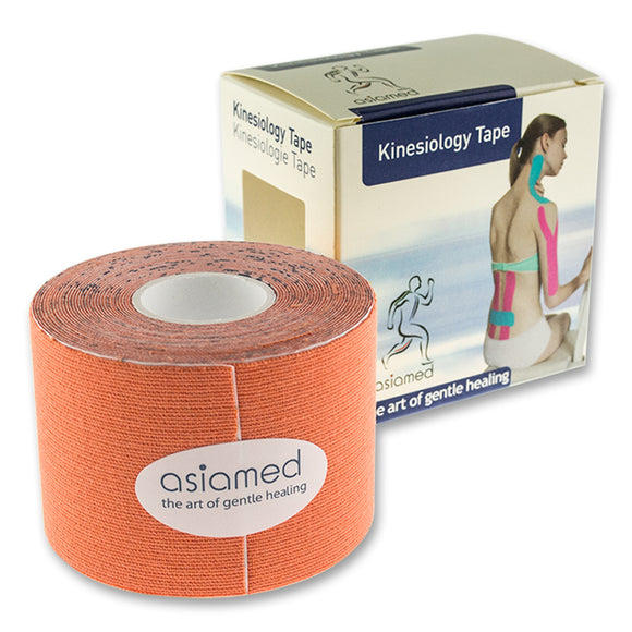 Kinesiologitape - Asiamed - 5cm x 5m - Orange