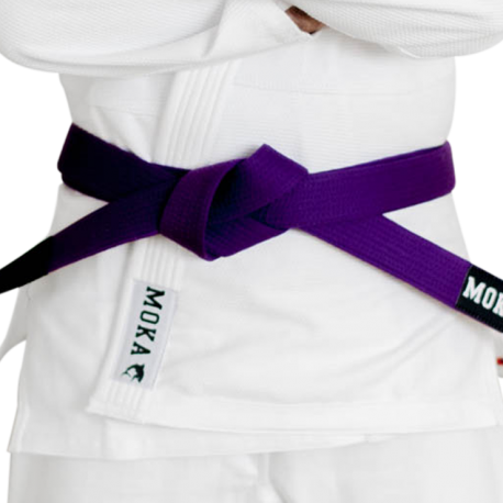 BJJ Bælte - Moka - Lilla
