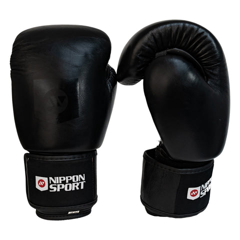 Boksehandsker - Nippon Sport - 'Gauntlet' - Sort