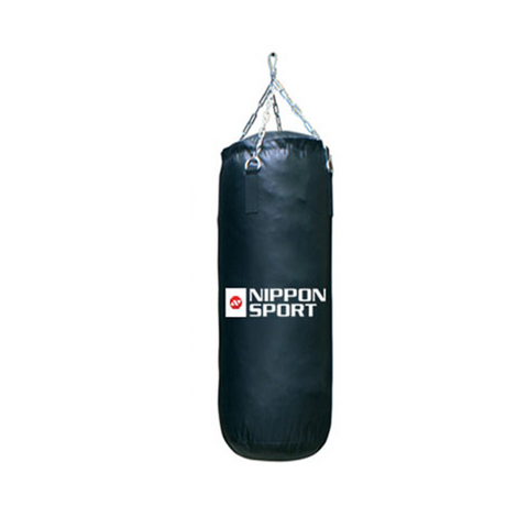 Sandsæk Med Fyld - Nippon Sport - 'Junior Club' - 14kg - 70cm - Sort