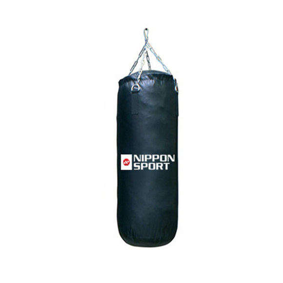 Sandsæk Med Fyld - Nippon Sport - 'Junior Club' - 14kg - 70cm - Sort