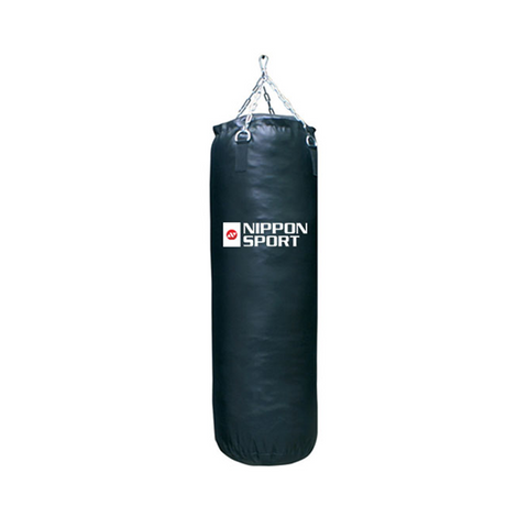 Sandsæk Med Fyld - Nippon Sport - 'Club' - 34kg - 120cm - Sort
