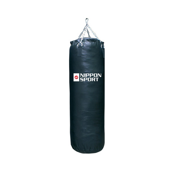 Sandsæk Med Fyld - Nippon Sport - 'Club' - 34kg - 120cm - Sort