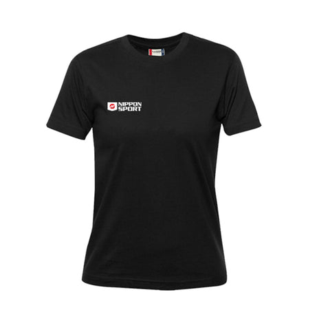 Nippon Sport T-shirt - Junior (100 - 160cm) - Sort