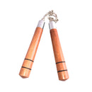 Nunchaku - Nippon Sport - m. Kæde - Brun