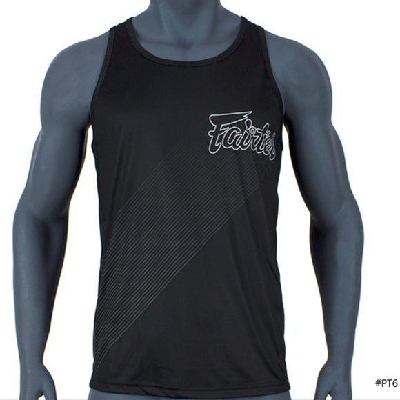 Tank Top - Fairtex - 'PT6' - Sort