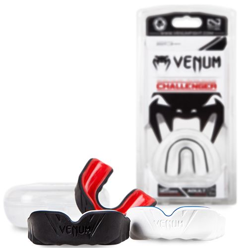 Tandbeskytter - Venum - 'Challenger Red Devil' - Sort-Rød