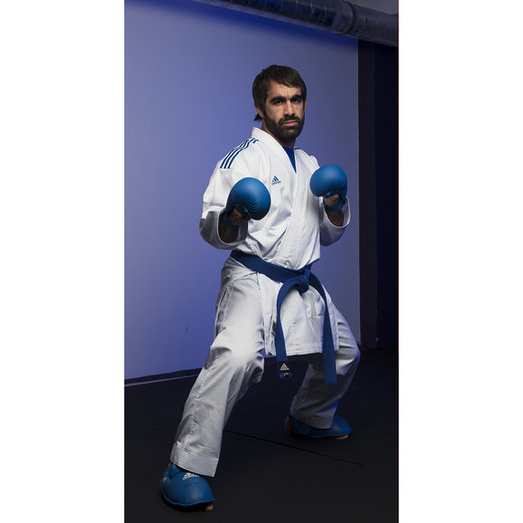 Karate Gi - Adidas - Revoflex - Hvid/Blå