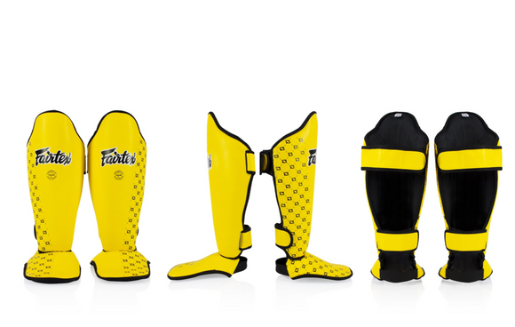Benbeskytter - Fairtex - 'SP5' - Gul