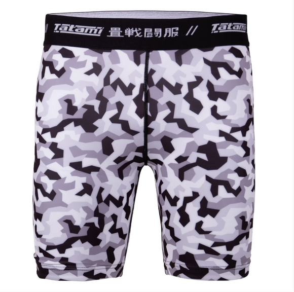 Vale Tudo Shorts - Tatami fightwear - 'Rival' - Hvid-Camouflage