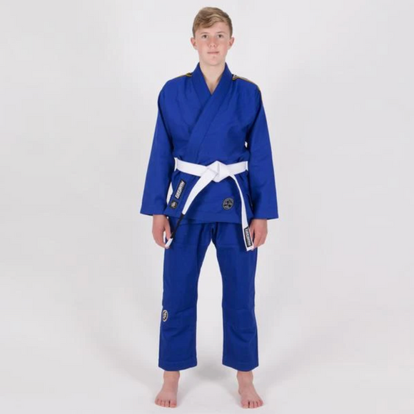 Bjj Dragt - Gi - Børn - Tatami Fightwear - 'Absolute' - Blå
