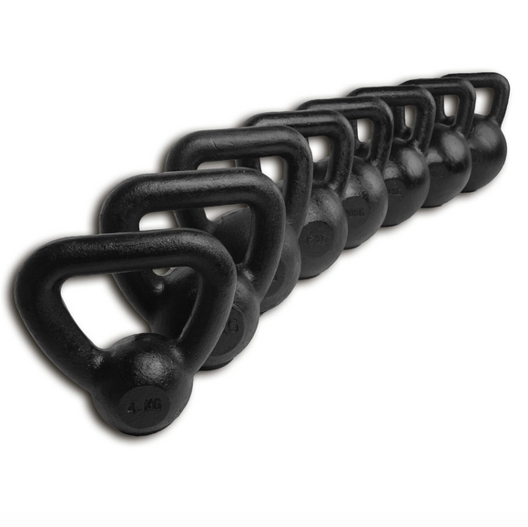 Kettlebells - Tunturi - Sort