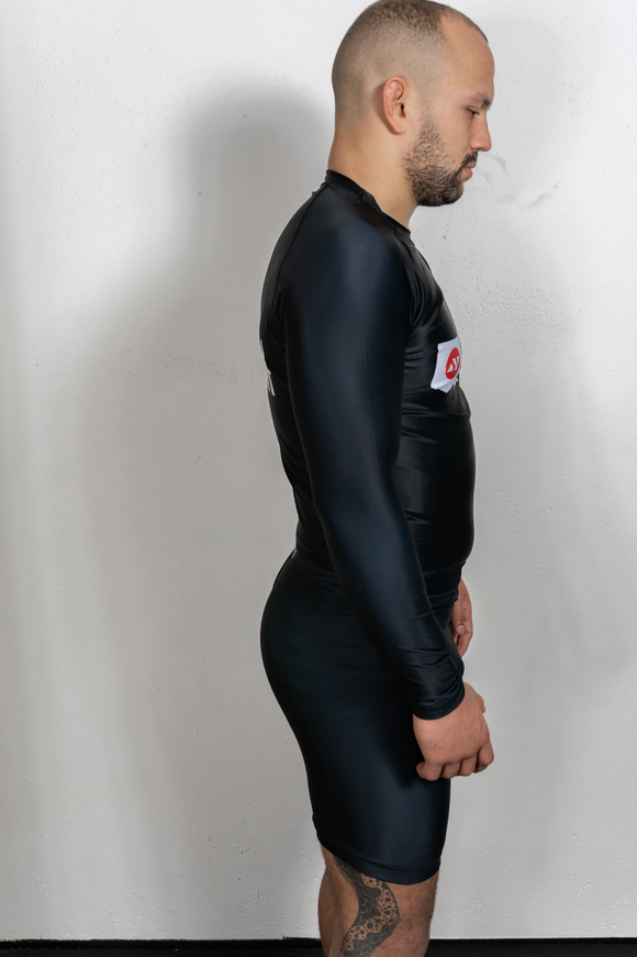 Vale Tudo Shorts - Nippon Sport - 'Half tights' - Sort