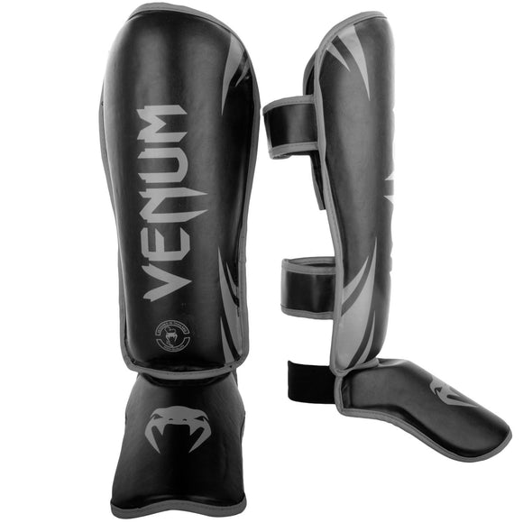 Benbeskytter - Venum Challenger Shinguard - Sort/Grå