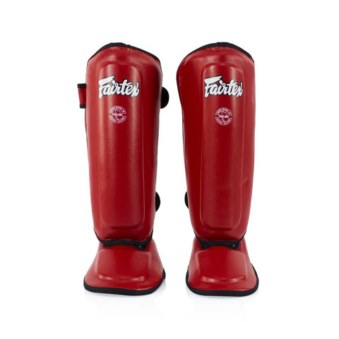 Benbeskytter - Fairtex - 'Kids' - Rød
