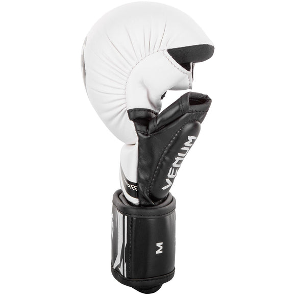MMA Sparring Gloves - Venum - 'Challenger 3.0' - White/Black
