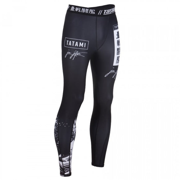 Spats - Tatami Fightwear - 'Kanagawa' - Sort