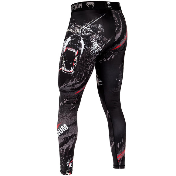 Tights - Venum - Grizzlli Spats - Sort/Hvid