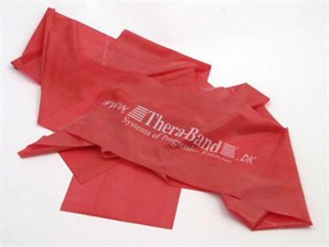 Træningselastik – Thera-Band – 2,5m BULK – Rød