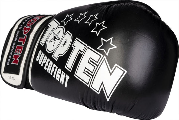 Boksehandske - TOP TEN - Superfight 3000 - Sort
