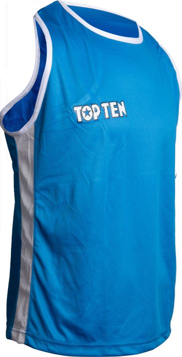 Bokseshirt - Top Ten "IBA" Tank Top - blå