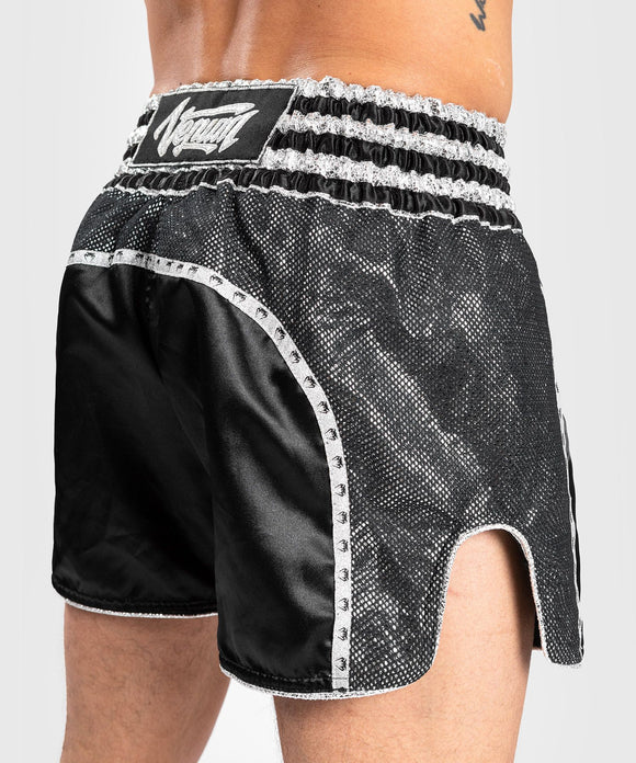 Muay Thai Shorts - Venum - 'Absolute 2.0' - Sort/Sølv