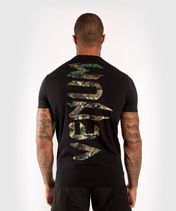 T-Shirt - Venum - 'Giant' - Black/Forest Camo