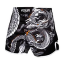 Fightshorts - Venum - Dragon's Flight - Sort-Hvid