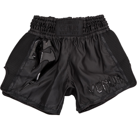 Muay Thai Shorts - Venum - 'Giant' - Sort-Sort