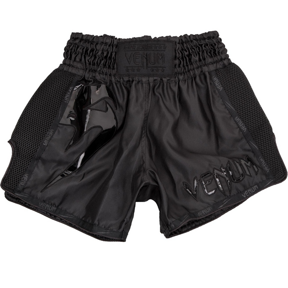 Muay Thai Shorts - Venum - 'Giant' - Sort-Sort