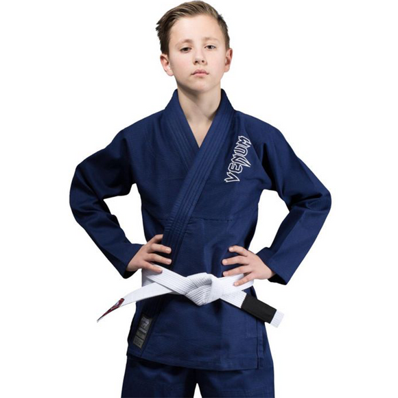 Bjj Dragt - Gi - Børn - Venum - 'Contender' - Navy