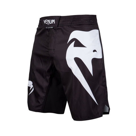 MMA Shorts - Venum - '3.0 Lightshorts' - Sort-Hvid